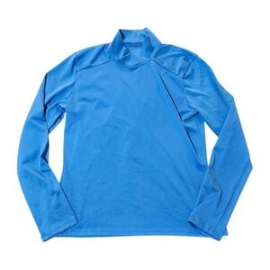 Patagonia Womens Medium Slim-Fit Capilene Long Sleeve Mock Activewear Pullover